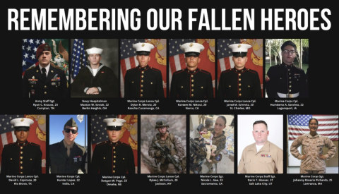 13 Fallen Soldiers