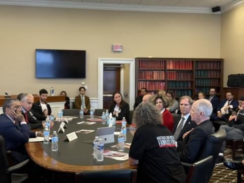 LJC Meeting with Hostages Keith and Aviva Siegel