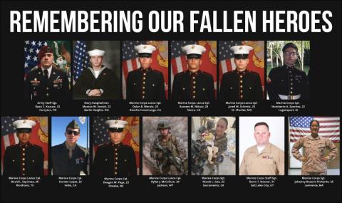 13 Fallen Heroes