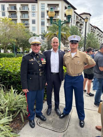 Col Bill Perez MDB and Marine